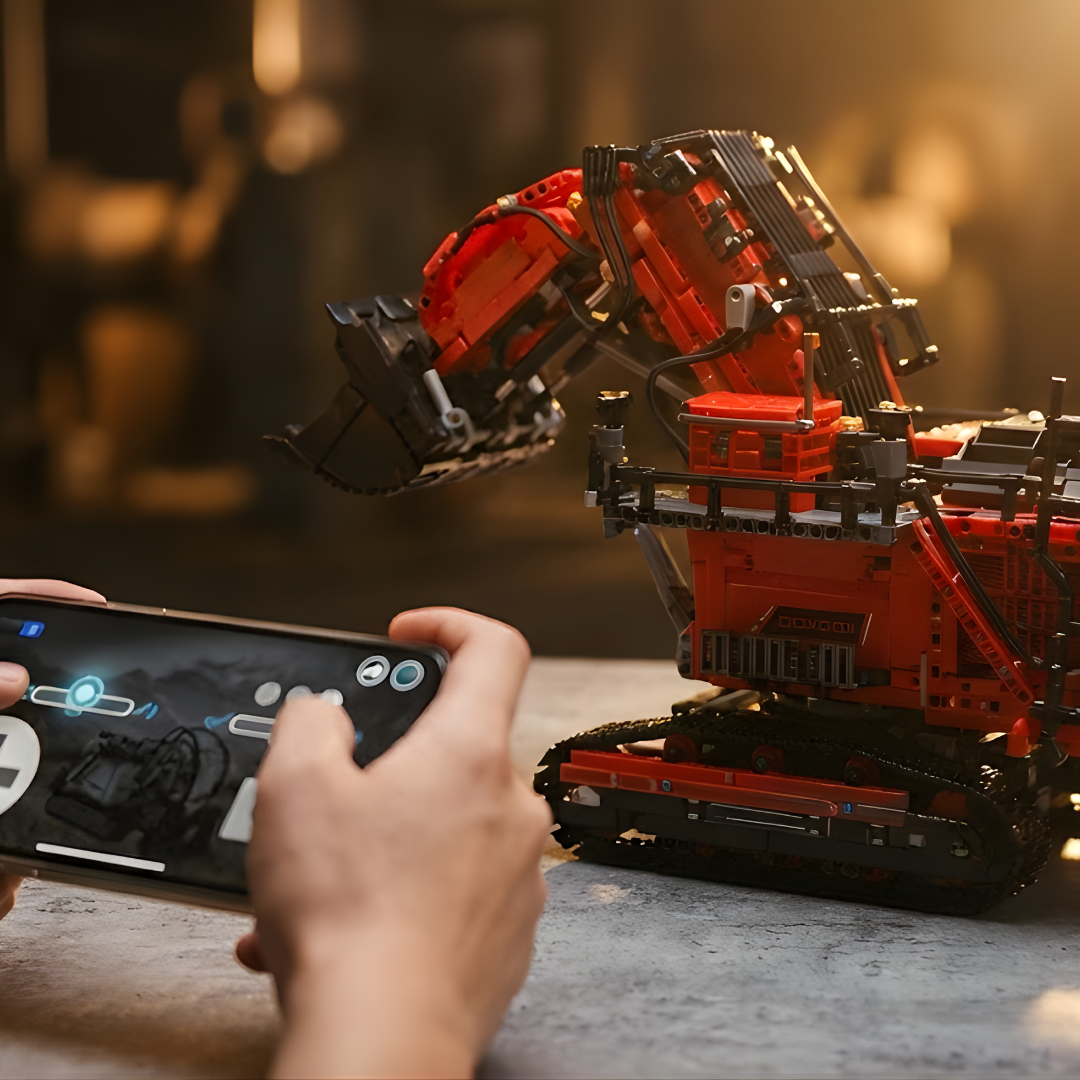 Liebherr R 9800 Mining RED (4767 деталей)