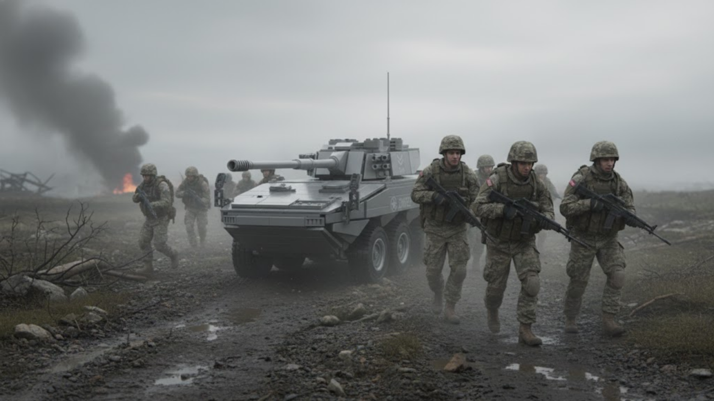 ZTL-11 Wheeled Assault Vehicle (1293 pcs)