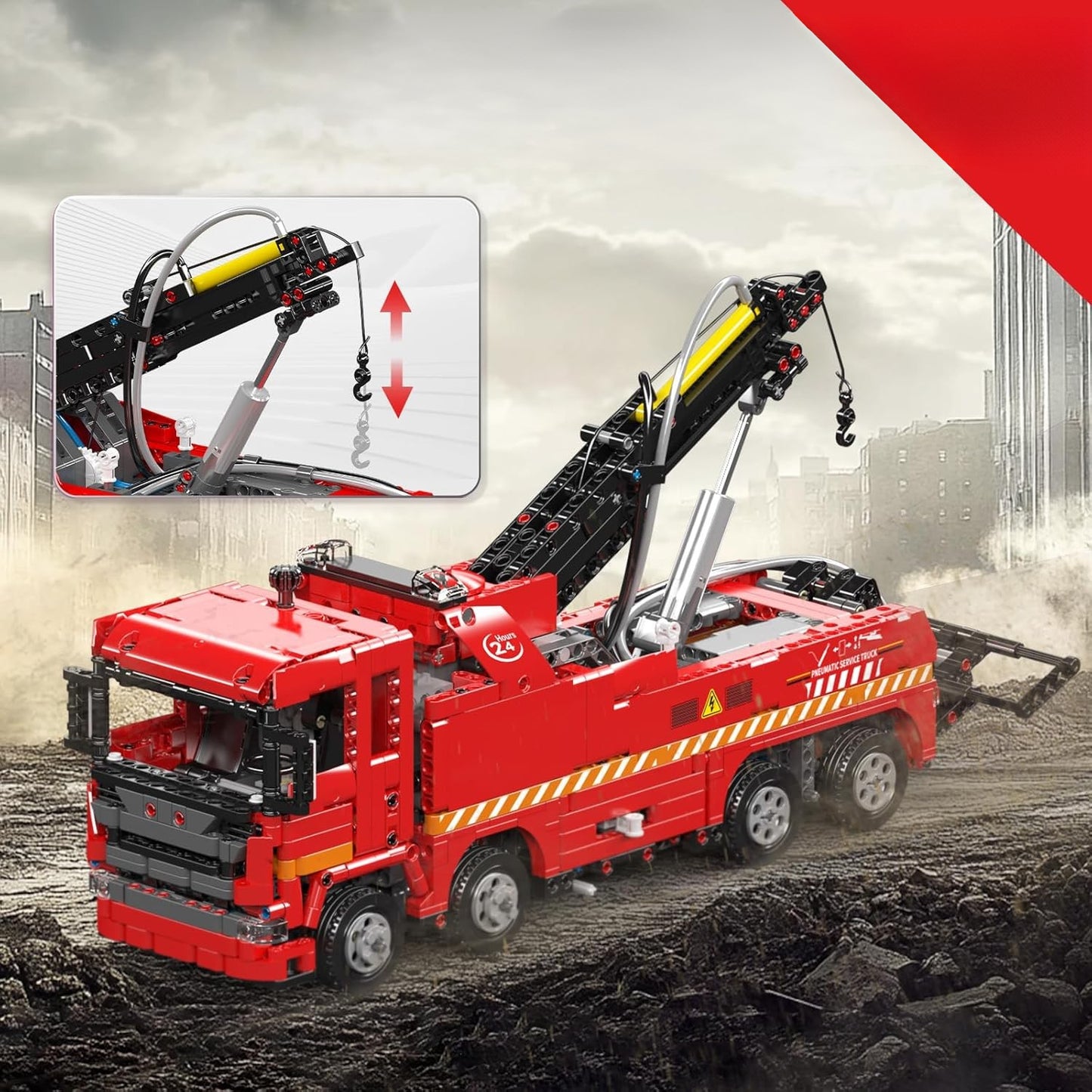 Camion di Soccorso Pesante Scania P-Series (1653 pezzi)