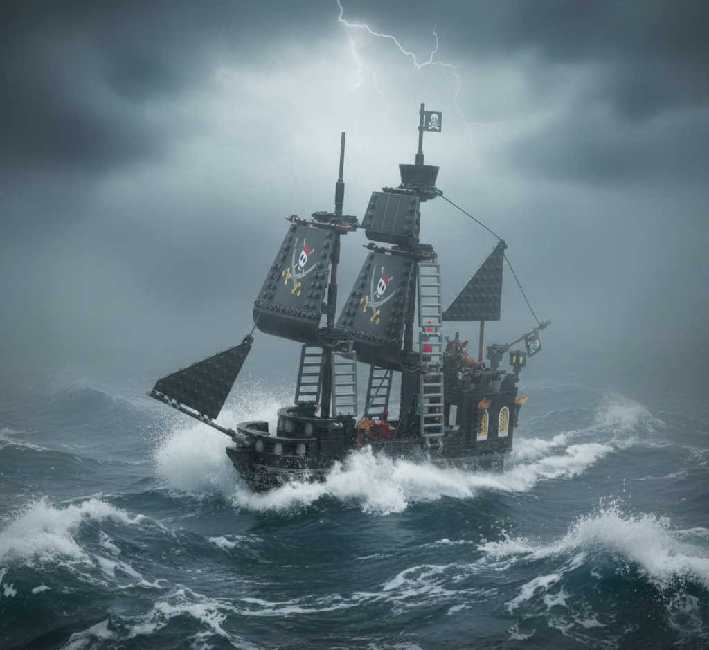 Nave Pirata Black Pearl (932 pezzi)