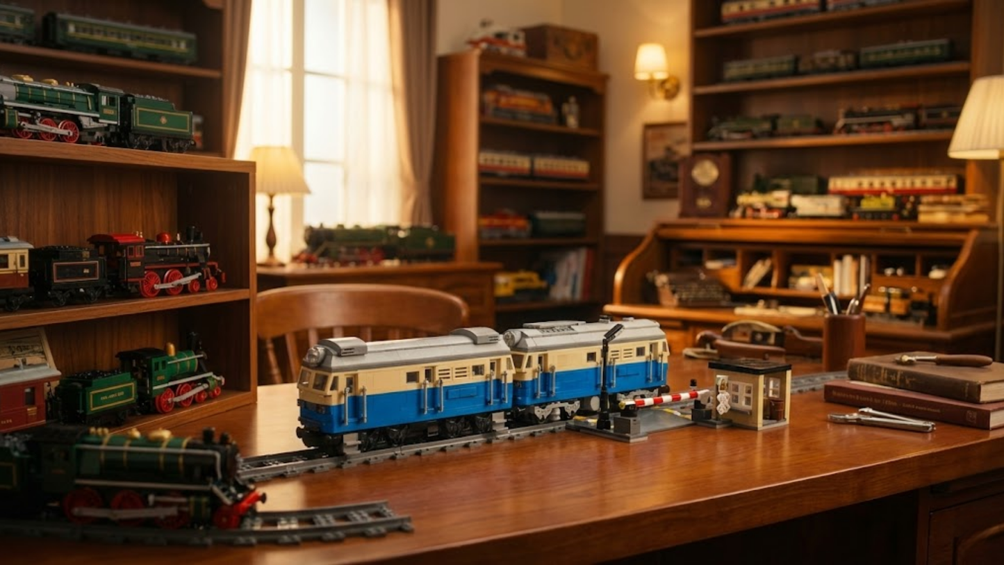 DF4B Remote Control Diesel Locomotive (1212 pcs)