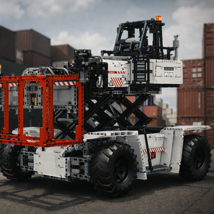 Container Forklift White (4878 pcs)