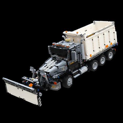 Mack Granite GU813 Snow Plow Dump Truck (1694 peças) 