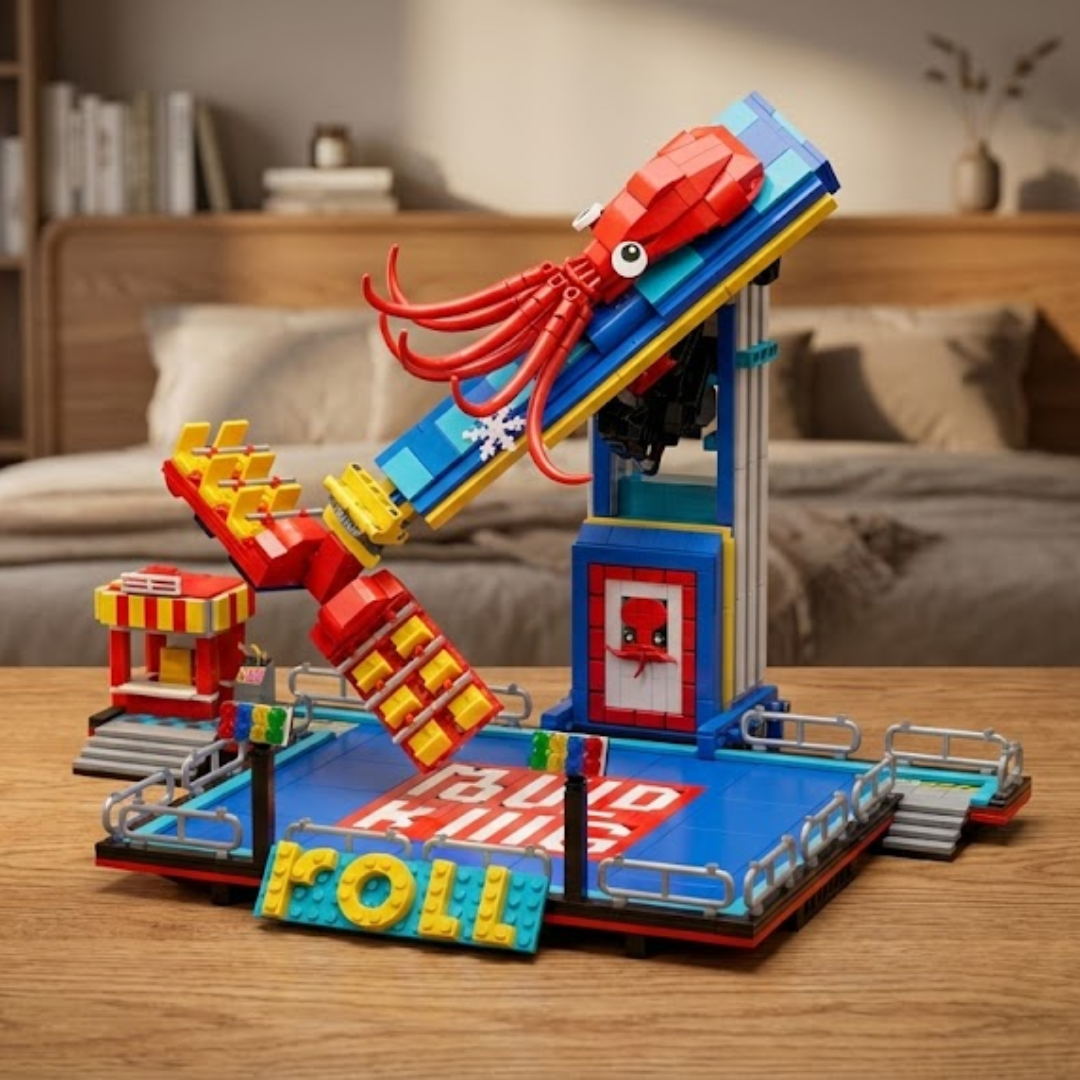 Octopus Swing Ride (1668 pcs)