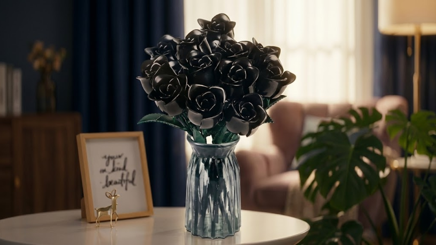 Bukiet Midnight Rose (822 elementy) 