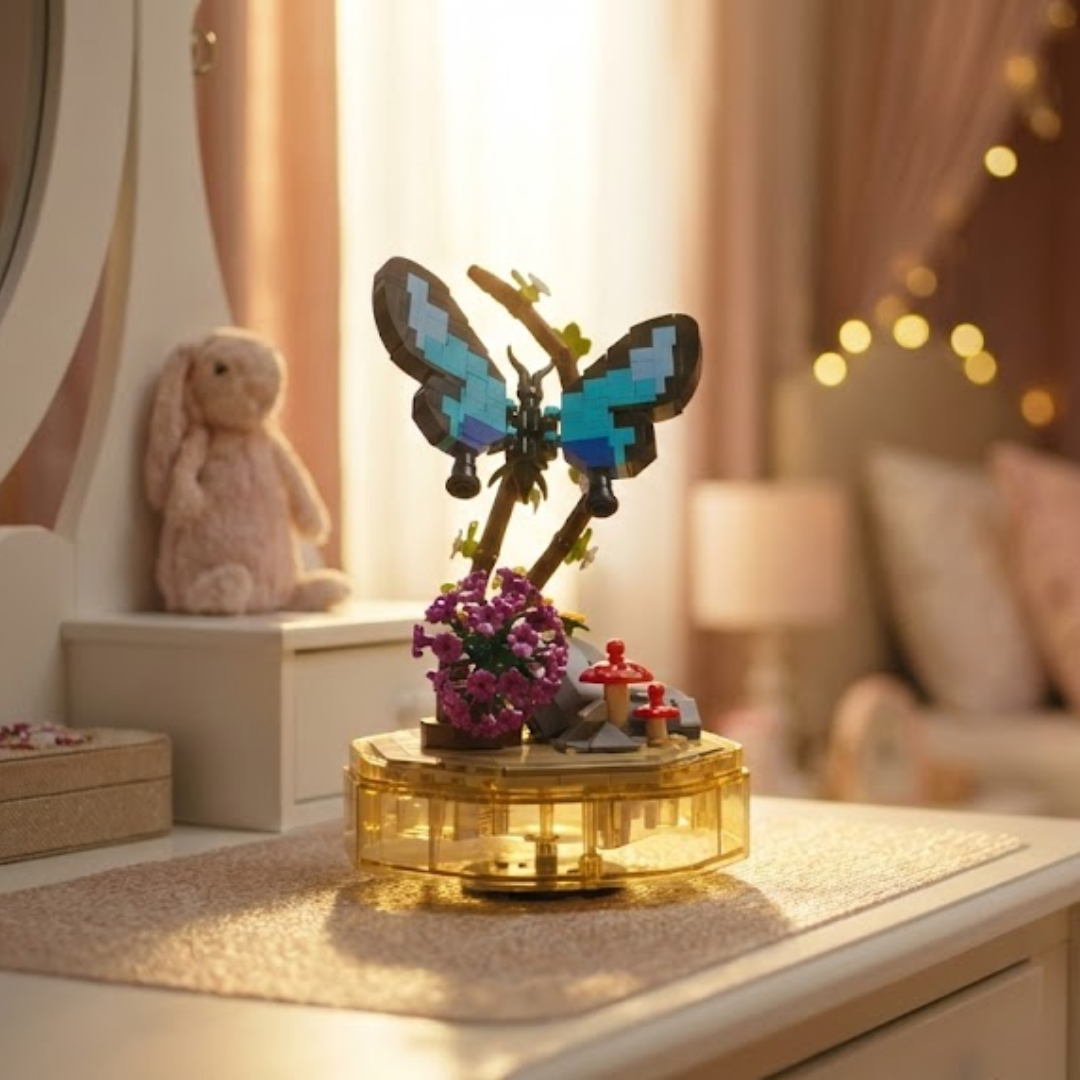 Музыкальная шкатулка «Божья коровка» (432 детали) 