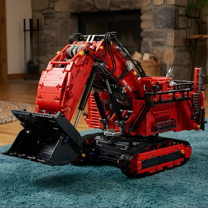 Liebherr R 9800 Mining RED (4767 деталей) 