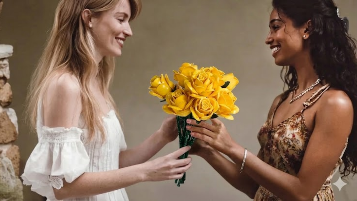 Bouquet Golden Sunshine (585 pezzi) 