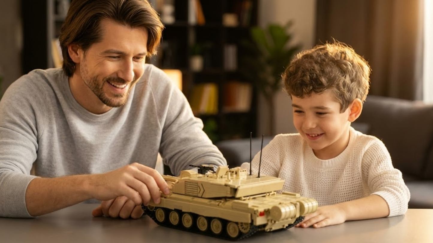 Challenger 2 Tank (1129 pcs)