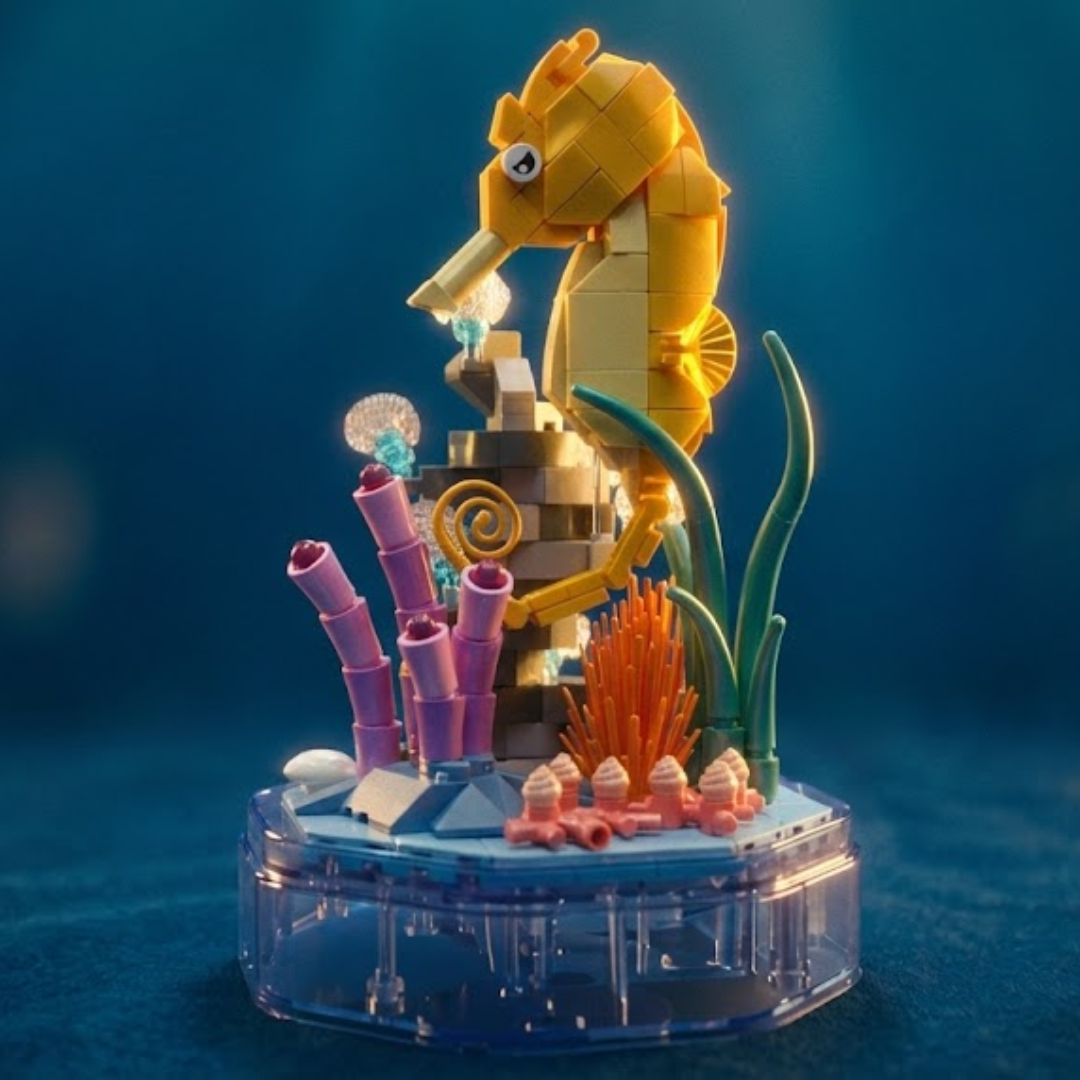 Pozytywka Konik Morski (424 elementy) 