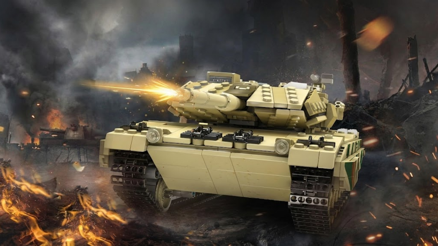 Leopard 2 Tank (1100 pcs)