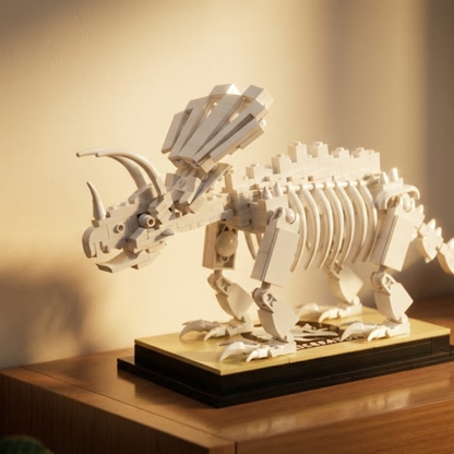 Triceratops Dinosaur Fossil (397 pcs)