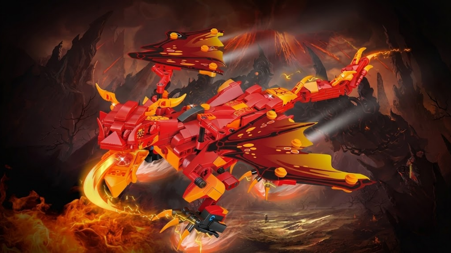 Fire Dragon STEM (485 pcs)