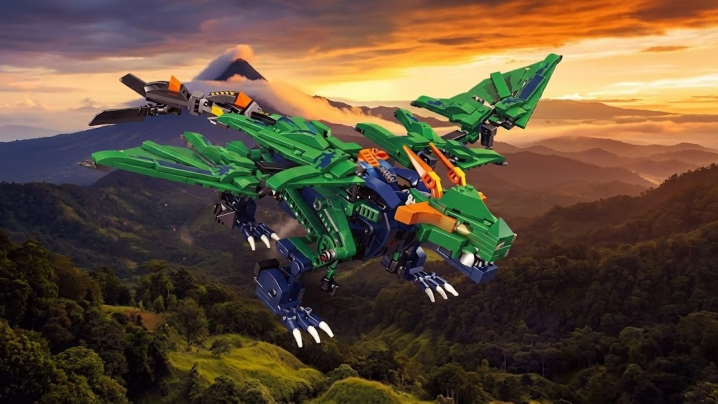 Forest Guardian Dragon STEM (433 pcs)