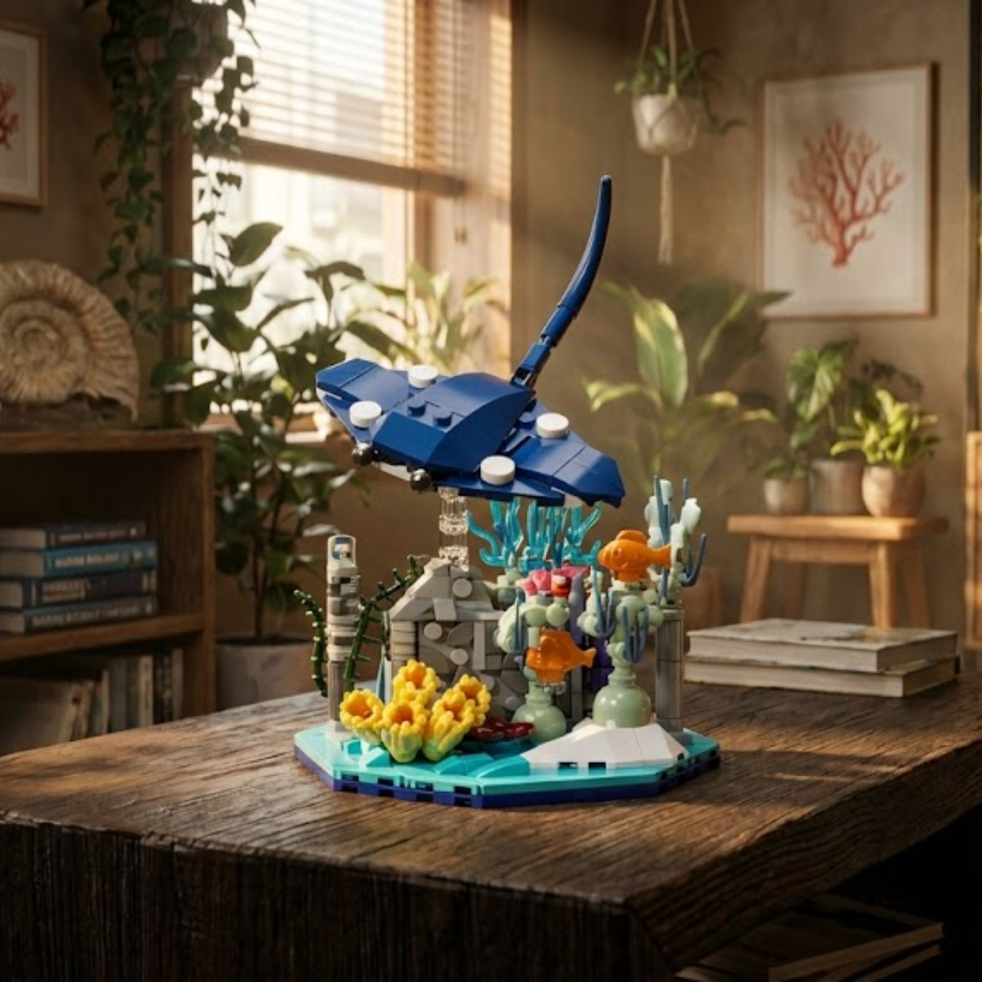 Manta Ray Coral Reef (411 pcs)