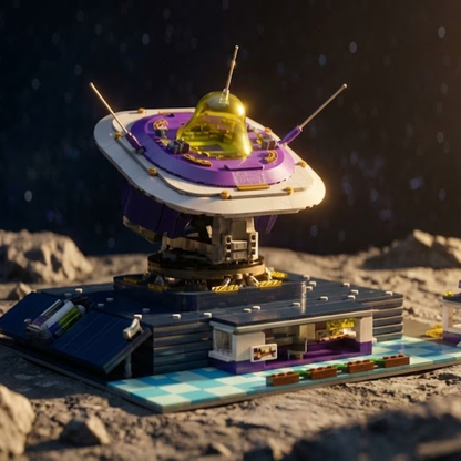 Alien UFO Launch Pad (2053 pcs)