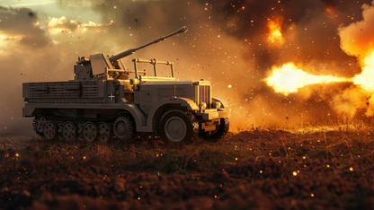 German Anti-Aircraft Half-Track Vehicle (1188 pcs)