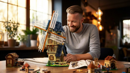 Medieval Europe Windmill (1584 pcs)