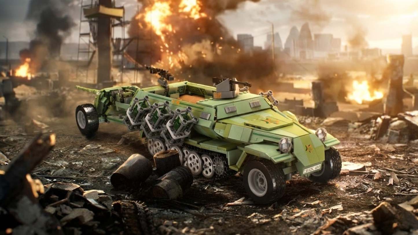 Sd.Kfz. 251 Half-track (1298 pcs)