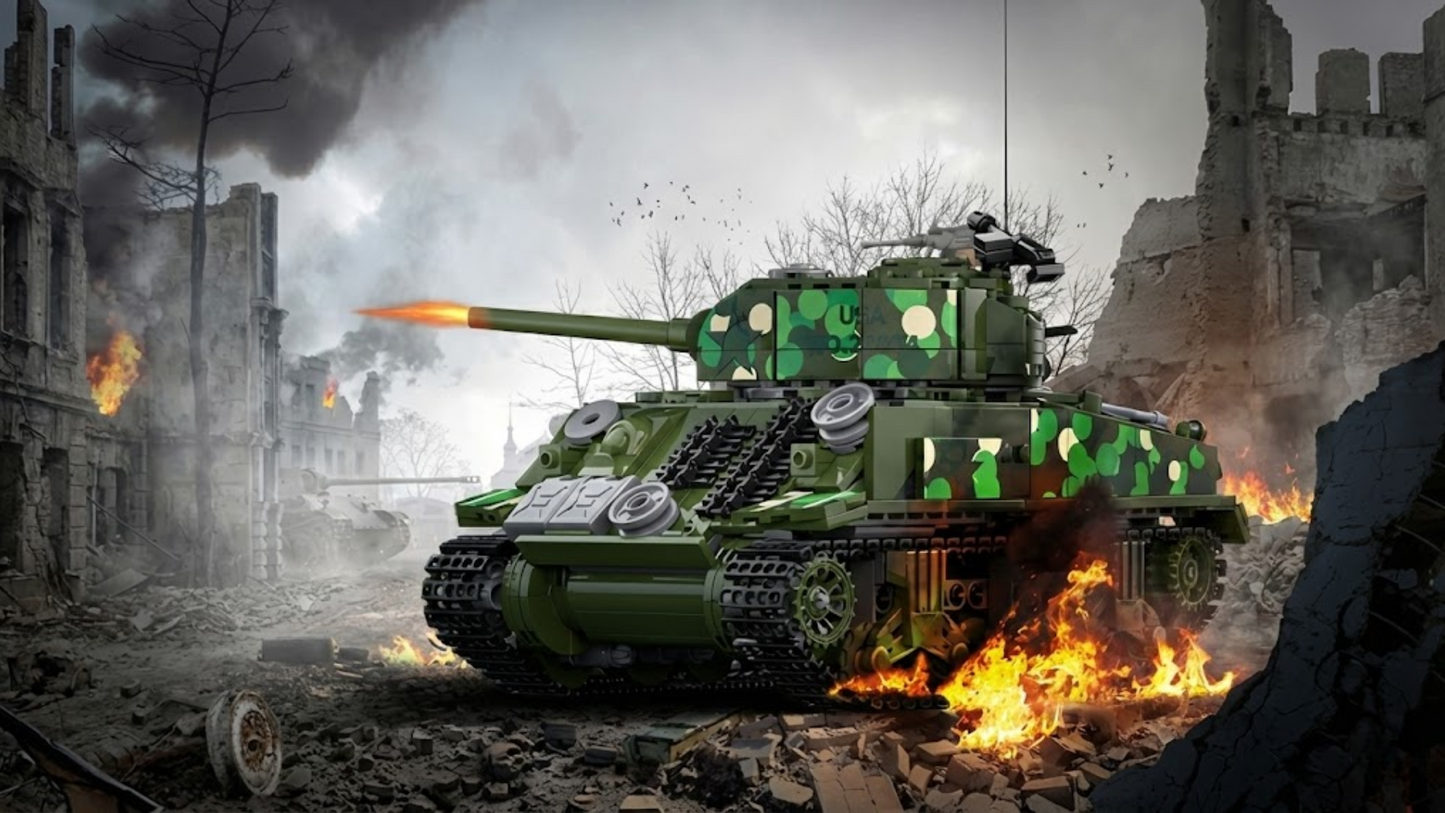 M4 Sherman Tank (950 pcs)