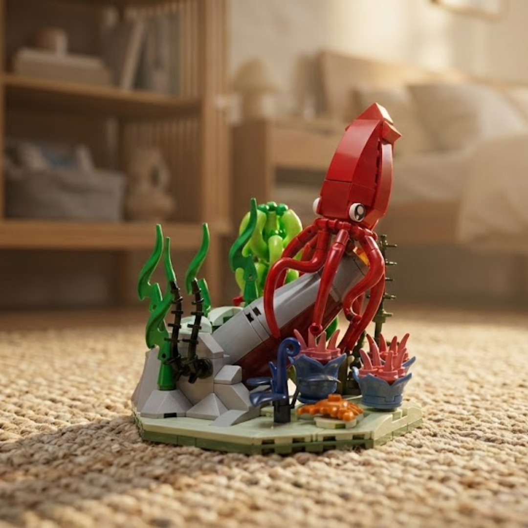 Deep Sea Giant Squid (416 pcs)
