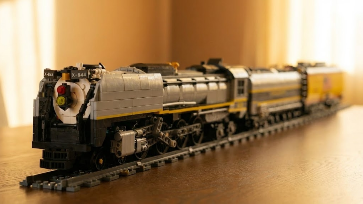 Union Pacific 844 Steam Locomotive (3357 pcs)