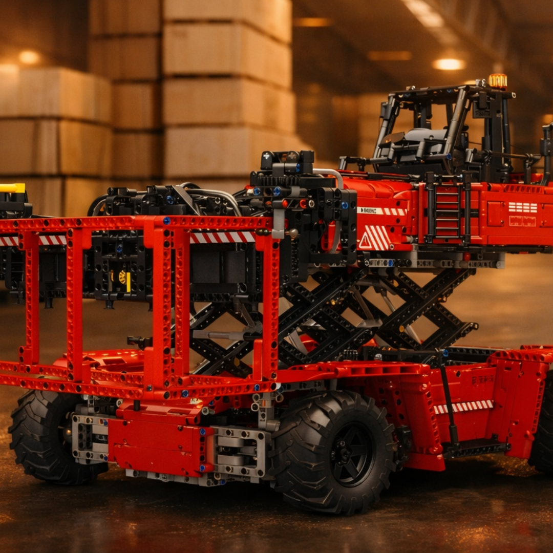 Container Forklift RED (4878 pcs)