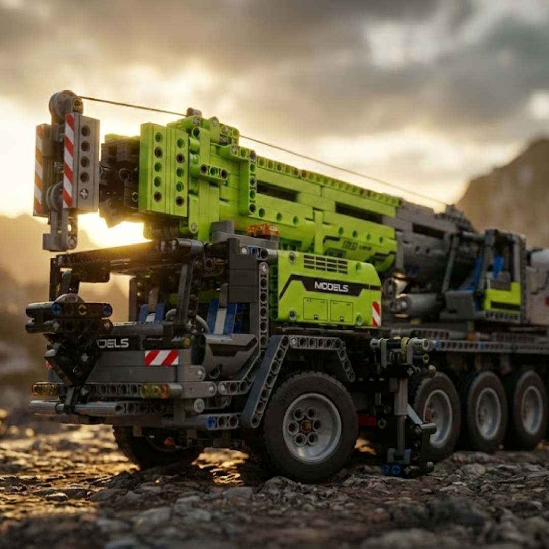 Telescopic Crane Truck (2819 pcs)