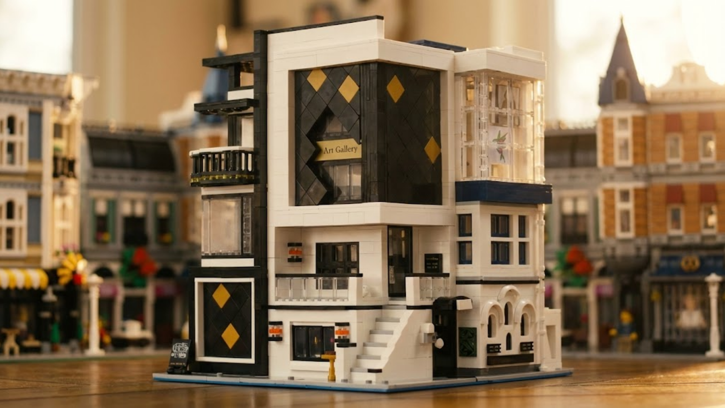 Art Gallery Showcase 3-Layer MOC (3536 pcs)