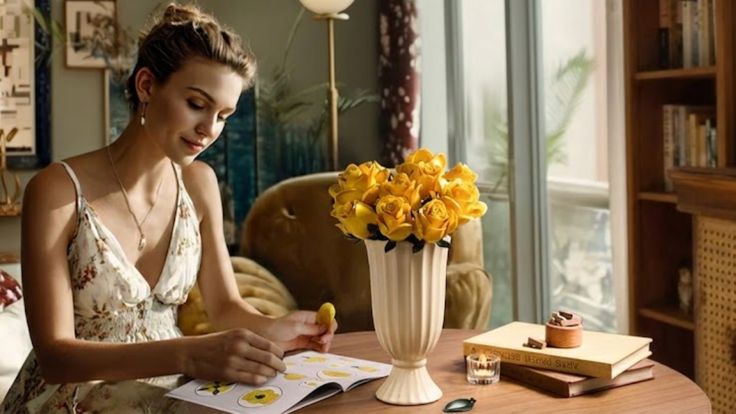 Bouquet Golden Sunshine (585 pezzi) 