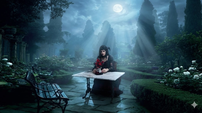 Готический крест и розы (636 деталей) 