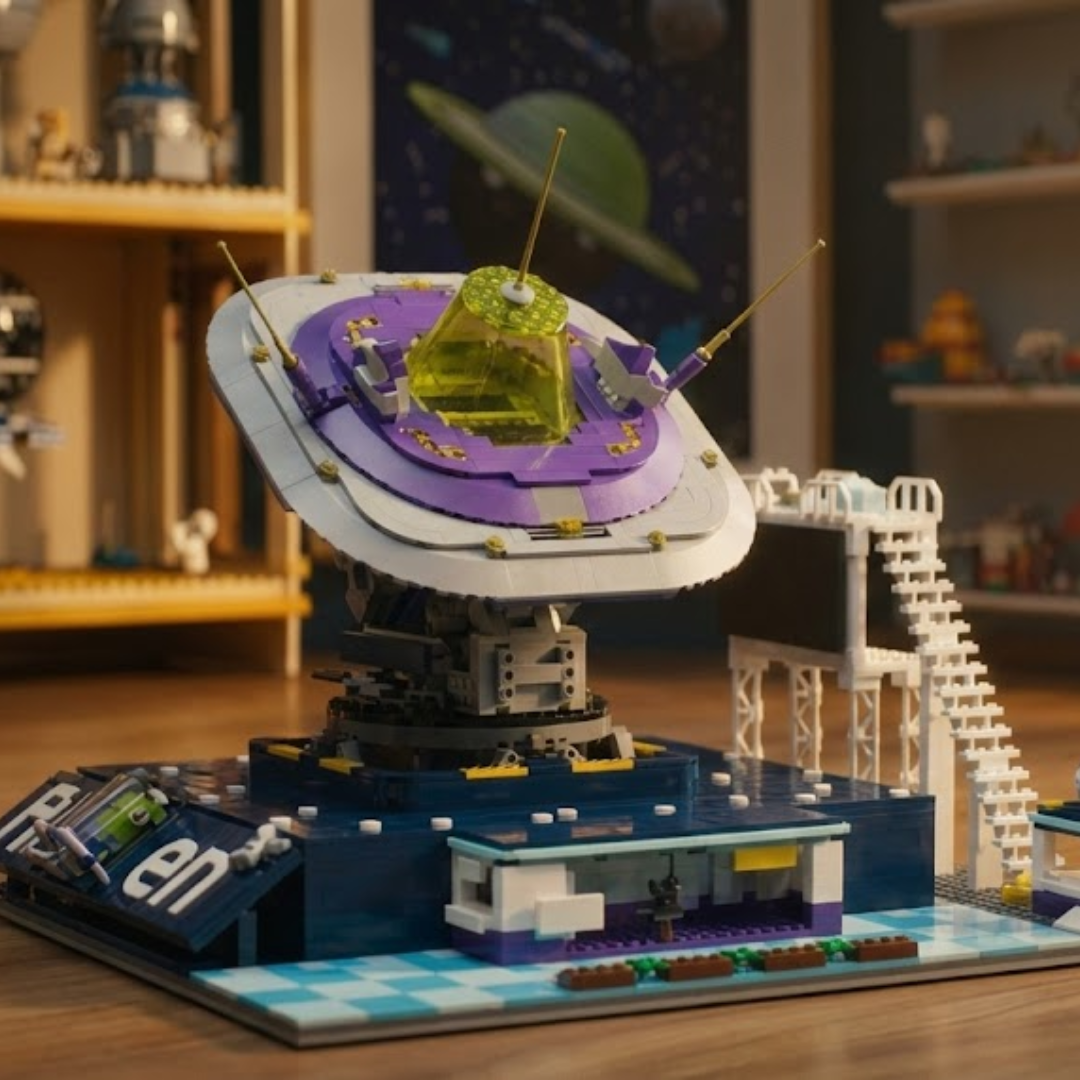 Alien UFO Launch Pad (2053 pcs)