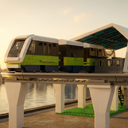 Italian Marconi Express Light Rail Train (1957 pcs)