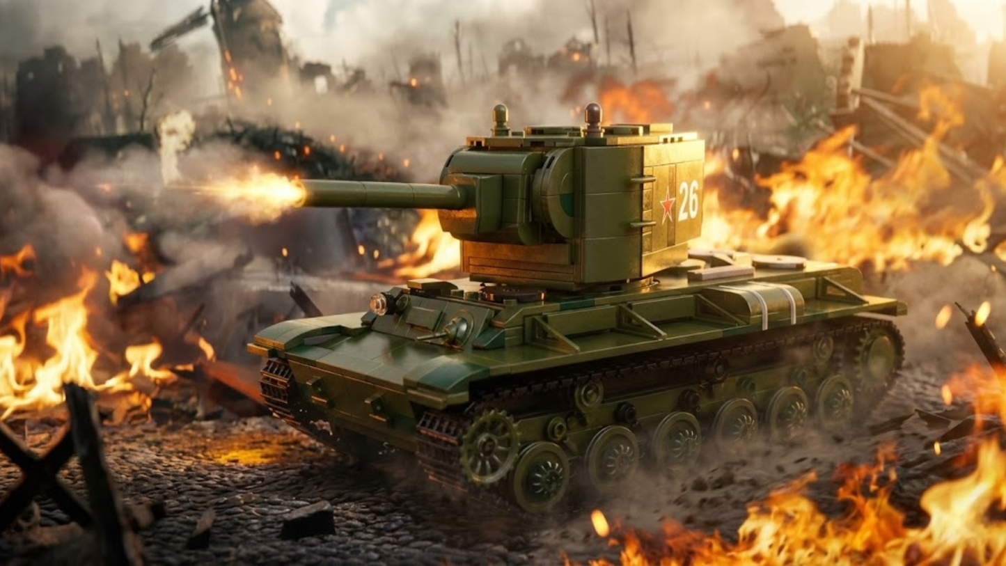KV2 Heavy Tanks (924 pcs)