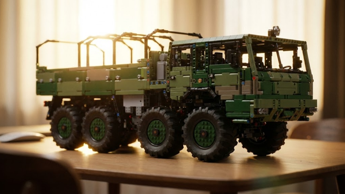 KOLOS 8X8 Truck Army Green (4733 pcs)