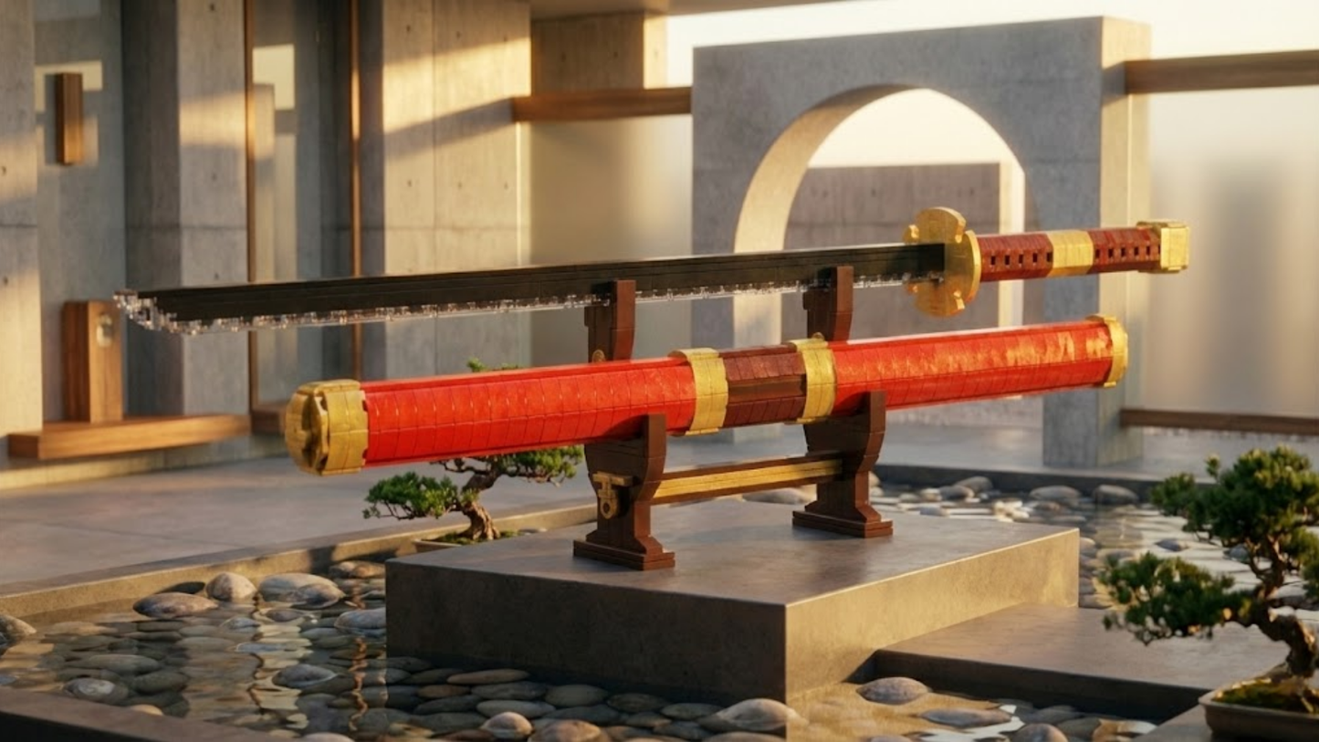 Crimson Energy Katana (1832 pcs)