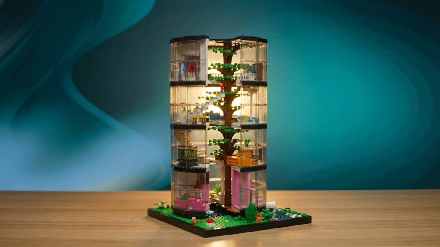 Transparent Urban Oasis (3466 pcs)