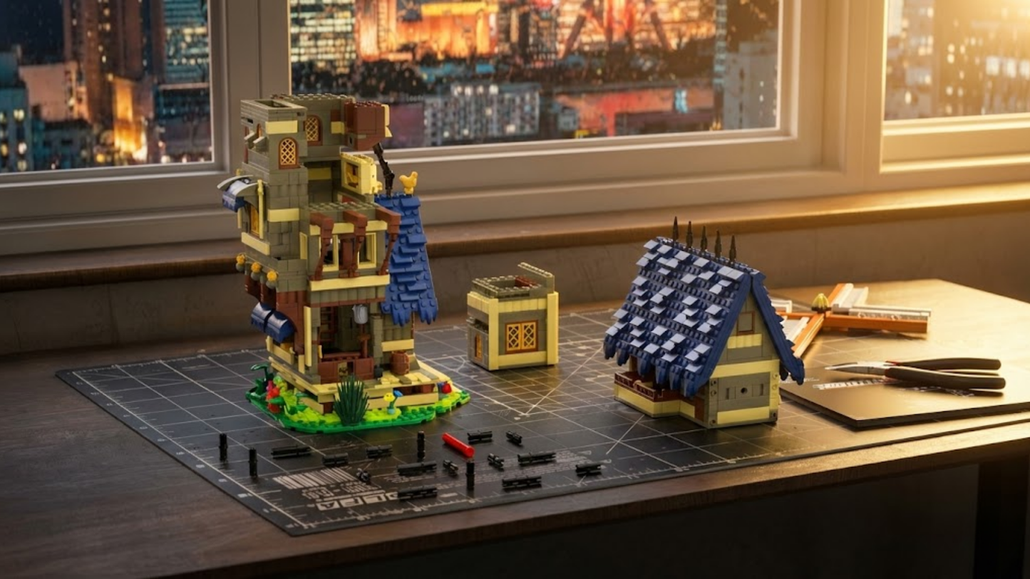 Medieval Europe Windmill (1584 pcs)