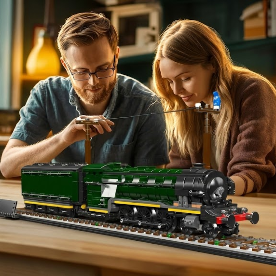 Flying Scotsman Steam Locomotive (1766 pcs)