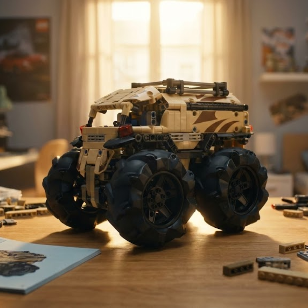 Mecanum ATV Remote Controlled (617 pcs)