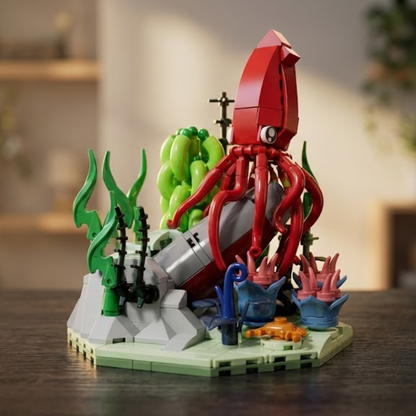 Deep Sea Giant Squid (416 pcs)