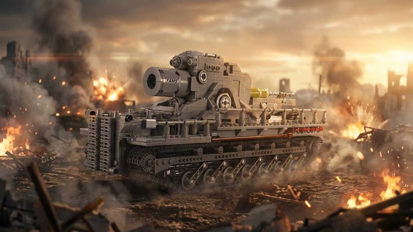 Karl Mortar Tank (1648 pcs)