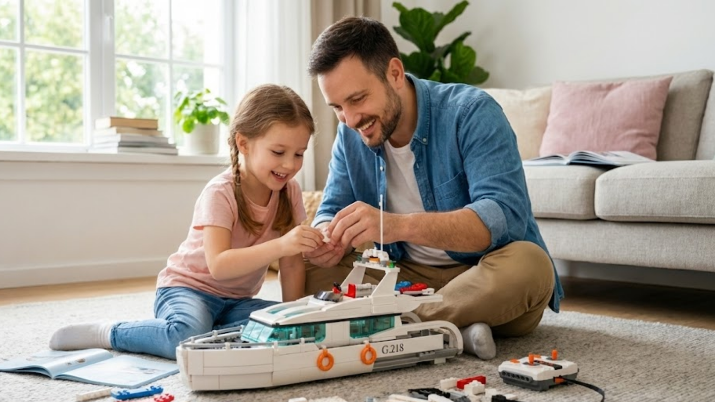 Iaht White Dolphin (857 piese) 