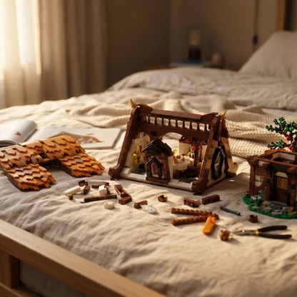 Medieval World Log Cabin (2192 pcs)