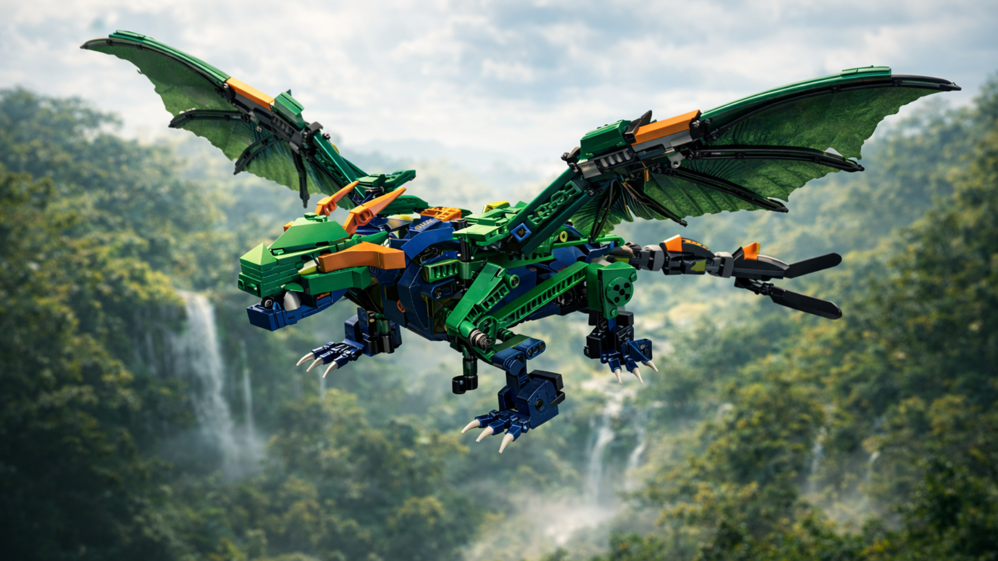 Forest Guardian Dragon STEM (433 pcs)
