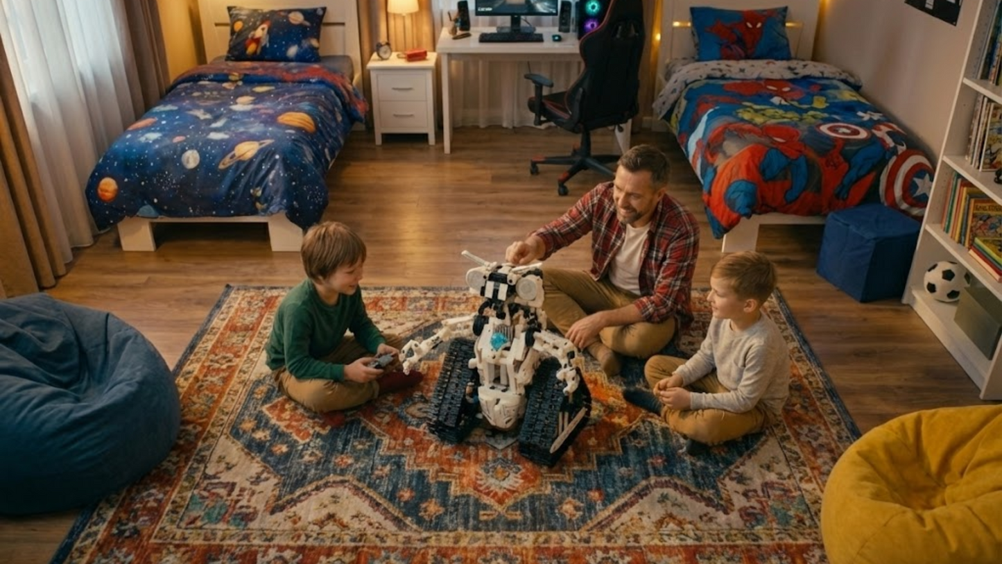 Robot RC 3-en-1 Polyvalent (606 pièces) 