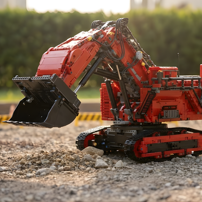 Liebherr R 9800 Mining RED (4767 деталей) 