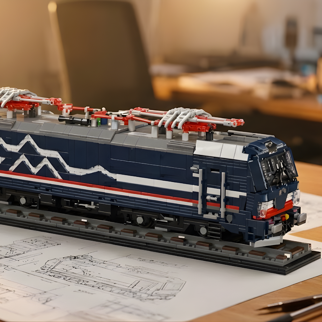 Vectron MS Electric Locomotive (3072 pcs)