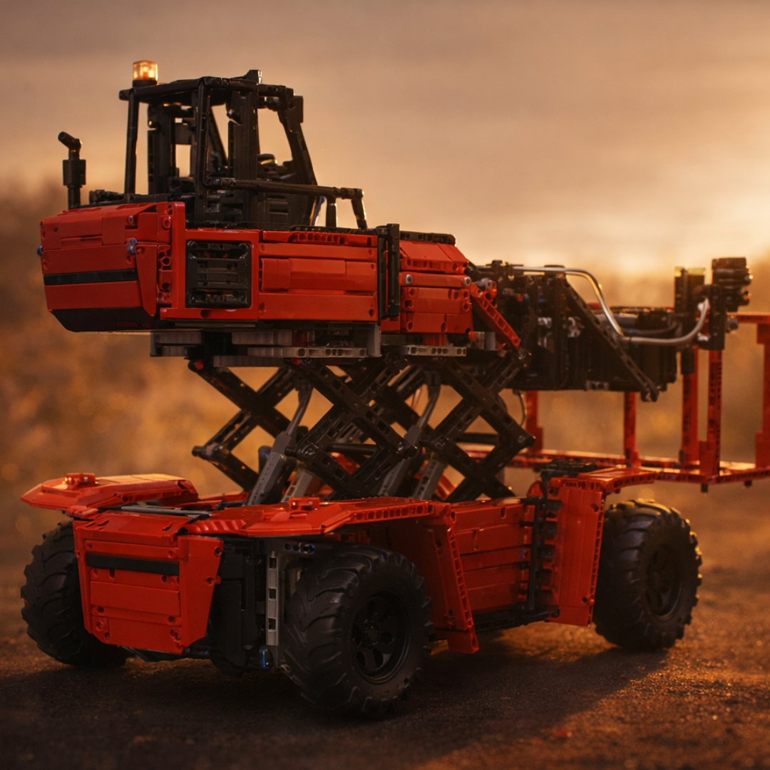 Container Forklift RED (4878 pcs)