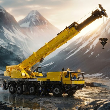 LTM 1110 Mobile Crane YELLOW (3218 pcs)